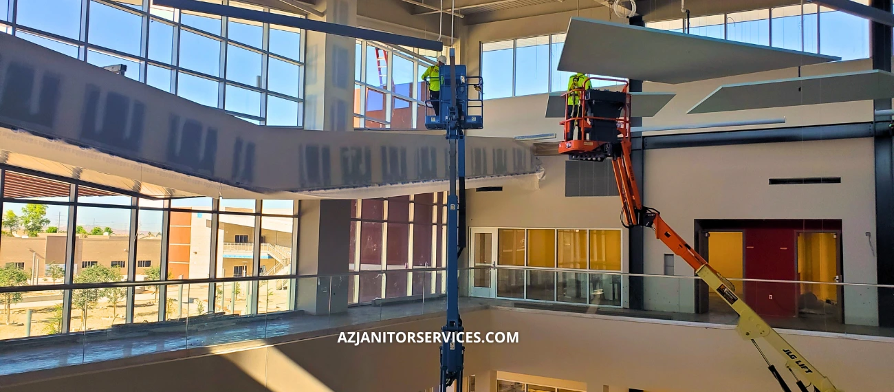 We make amazing Commercial Cleaning from Build to Business